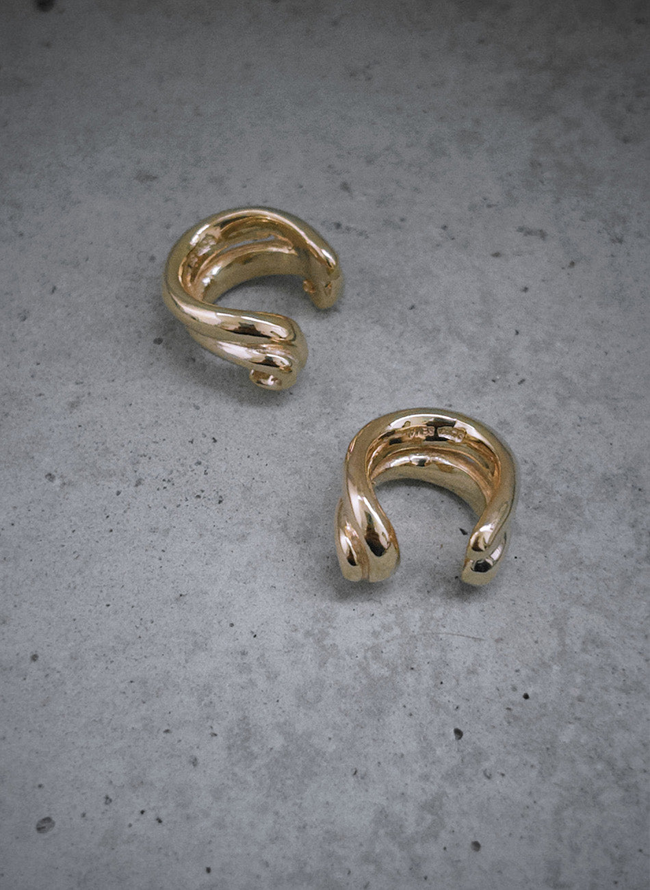 Spiral - Gold Vermeil Ear Cuff
