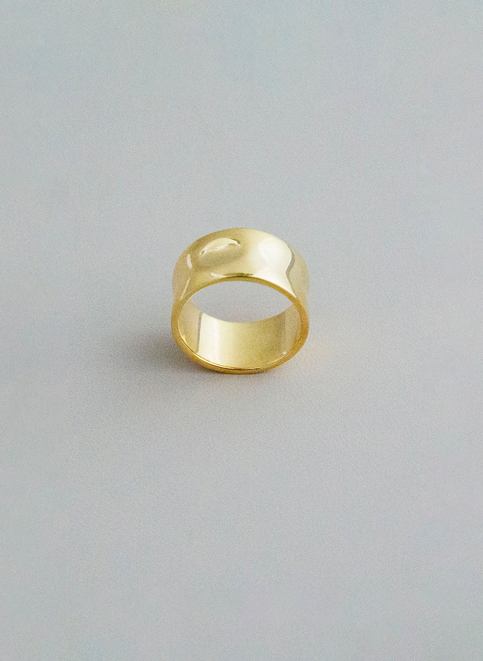 O03 - Gold Vermeil Ring