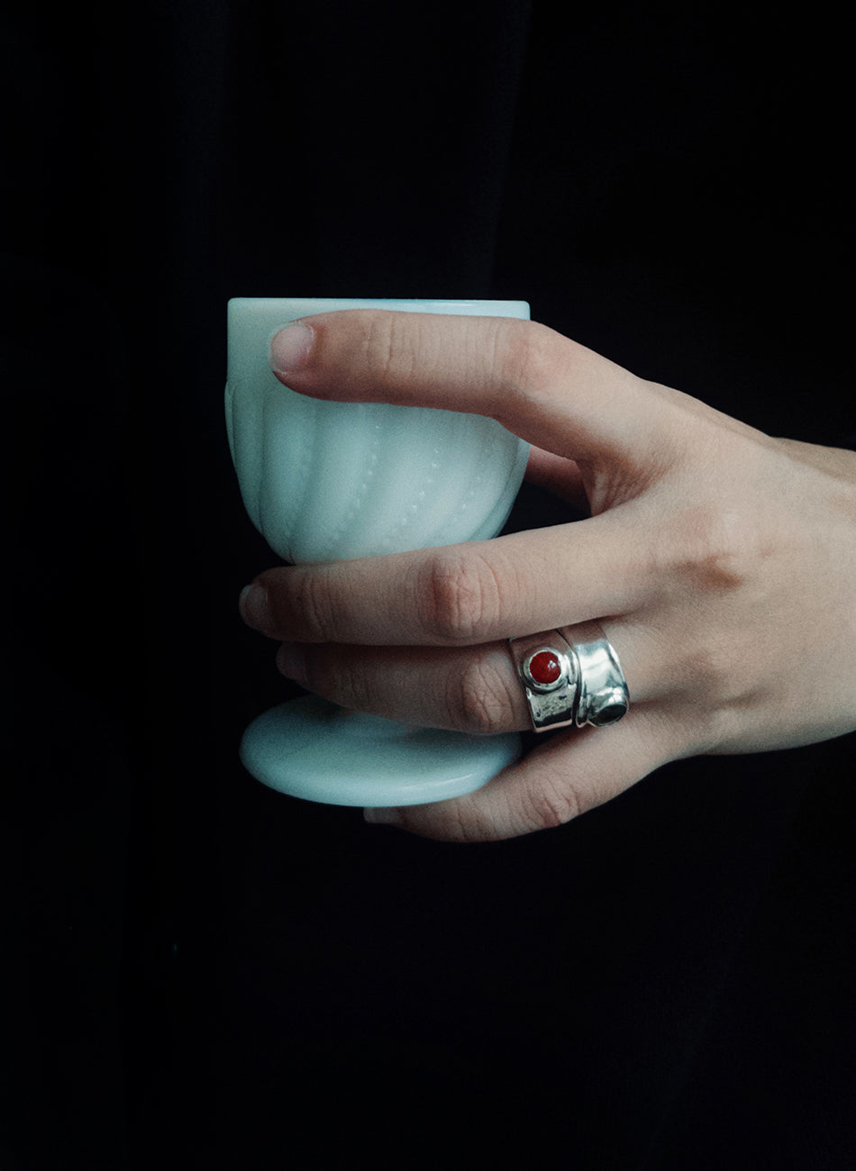 GEM 01 – Red Agate Ring