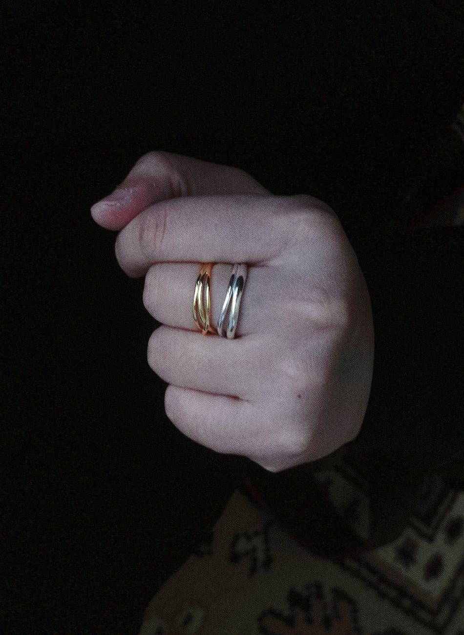 Basic - Wrapped Line Ring