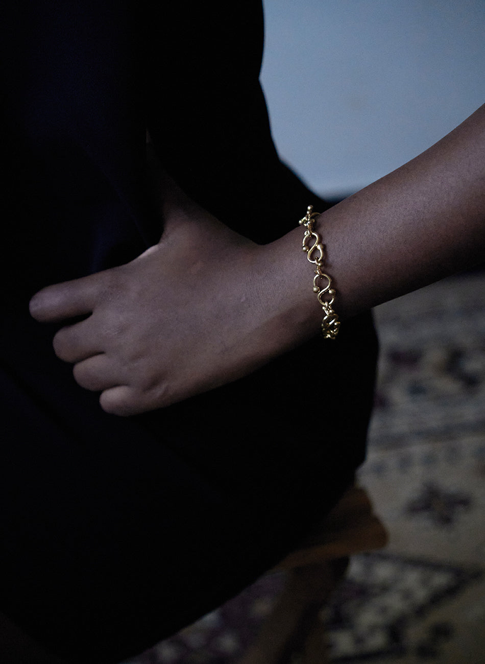 S02 - Gold Vermeil Bracelet (10%off)