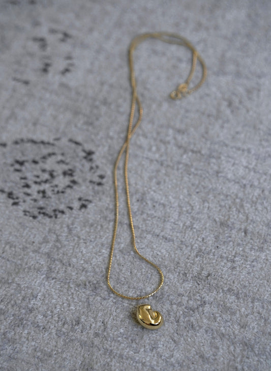 Spiral - Gold Vermeil Necklace