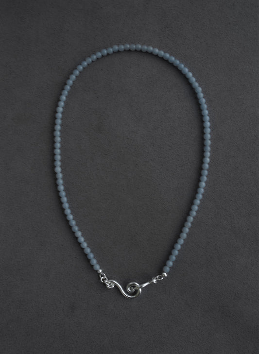 Spiral  –  Peruvian Angelite Choker Necklace