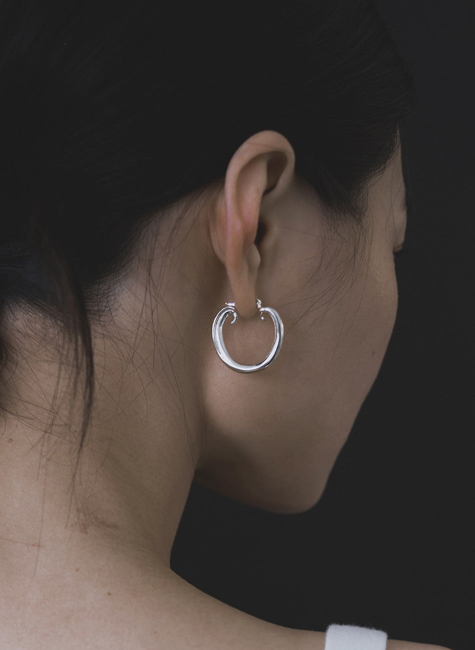 Spiral - Hoops Earring