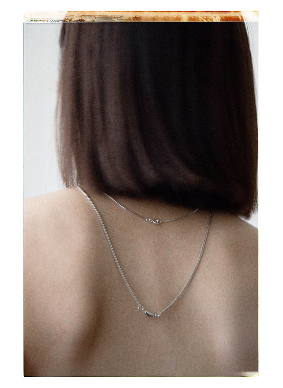 Snake Scale Chain Necklace