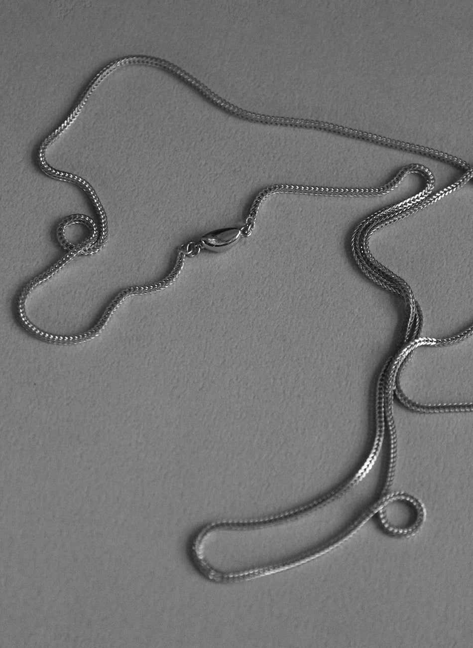 Snake Scale Chain Necklace